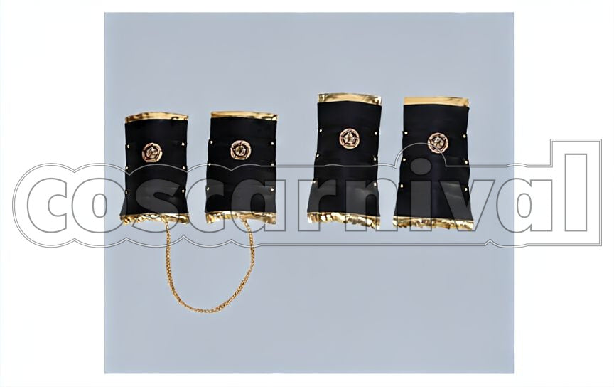 Heshikiri Hasebe Kiwame Cosplay cosplay costume from Touken Ranbu, accessory set view