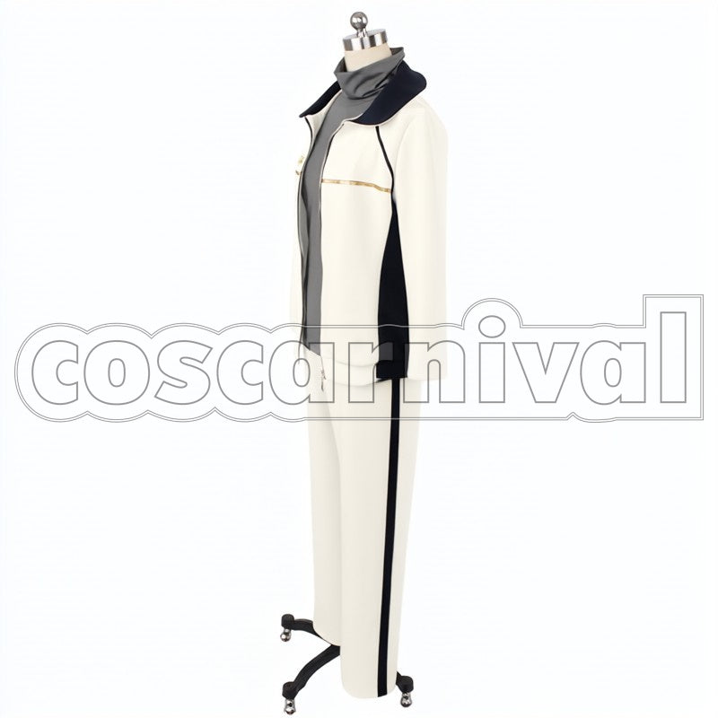 Chores cosplay costume from Touken Ranbu Higekiri, side view 2