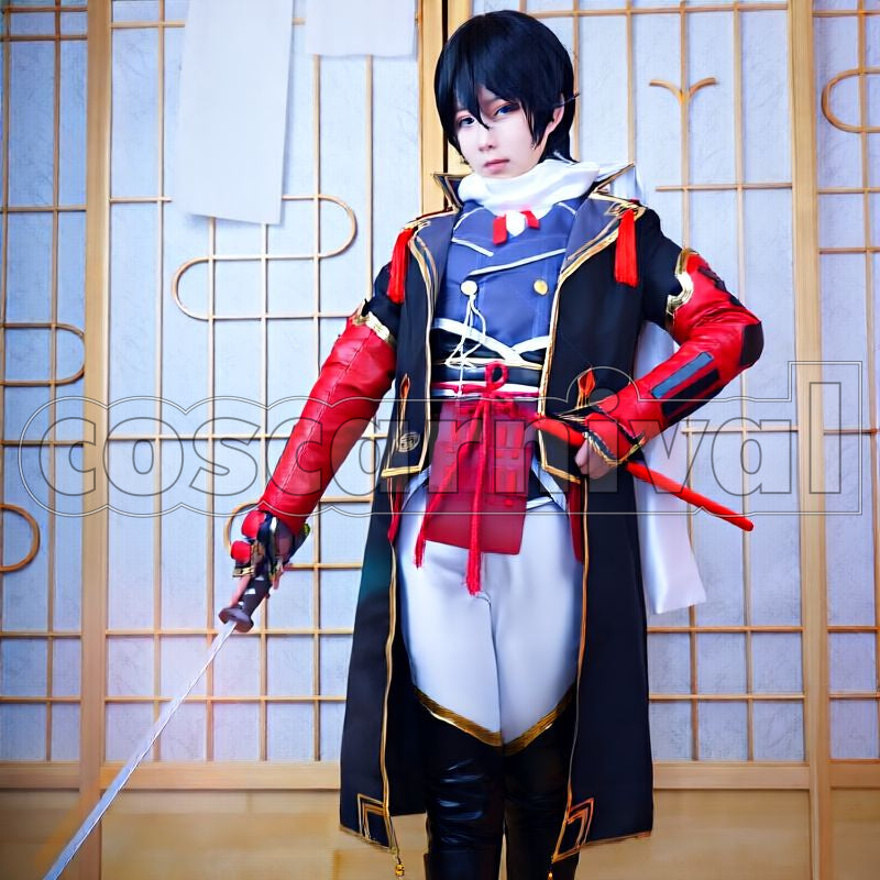 Horikawa Kunihiro Kiwame Cosplay cosplay costume from Touken Ranbu, front view 1