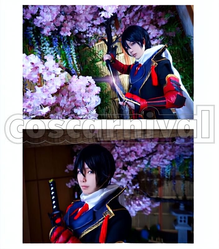 Horikawa Kunihiro Kiwame Cosplay cosplay costume from Touken Ranbu, front view 2