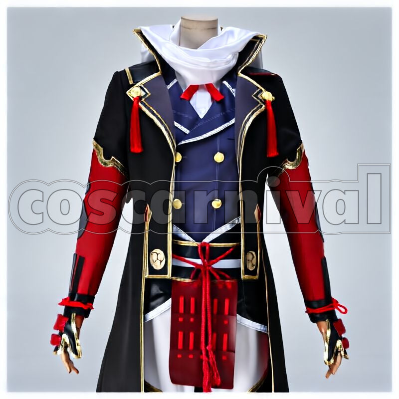 Horikawa Kunihiro Kiwame Cosplay cosplay costume from Touken Ranbu, front view 3