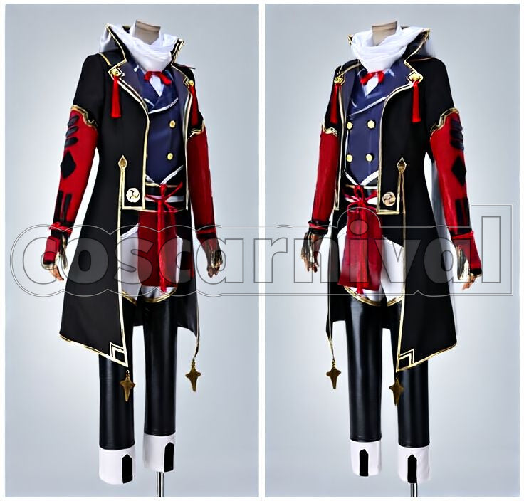 Horikawa Kunihiro Kiwame Cosplay cosplay costume from Touken Ranbu, front view 4