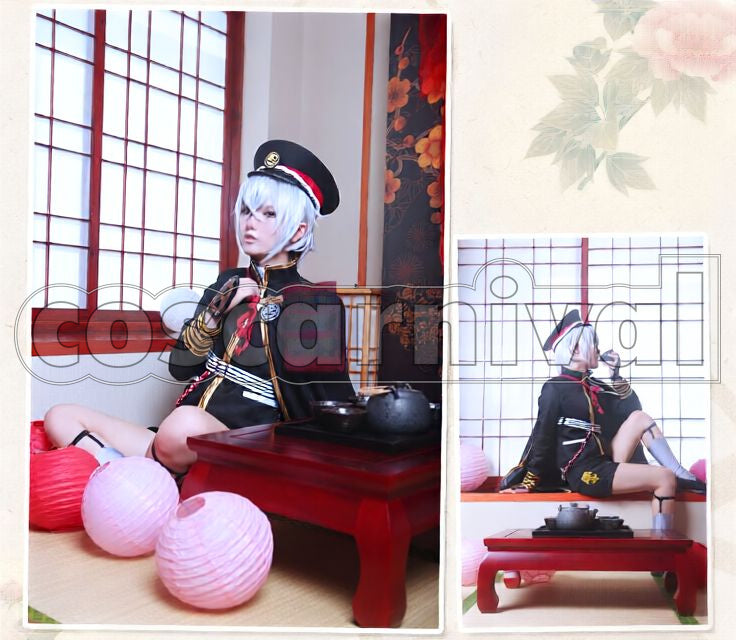 Hotarumaru Cosplay cosplay costume from Touken Ranbu, front view 2
