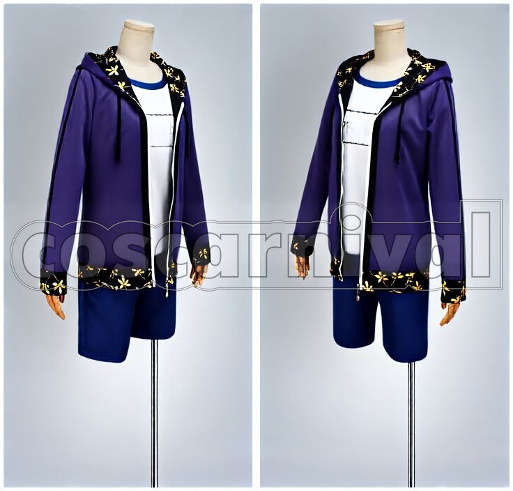 Internal Affairs Fudou Yukimitsu Cosplay cosplay costume from Touken Ranbu, front view 2
