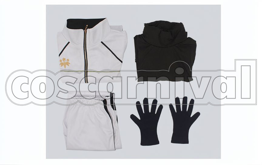 Internal Affairs Higekiri Cosplay cosplay costume from Touken Ranbu, set view