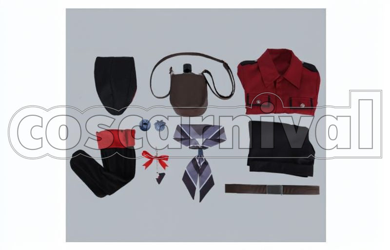 Internal Affairs Hyuuga Masamune Cosplay cosplay costume from Touken Ranbu, set view