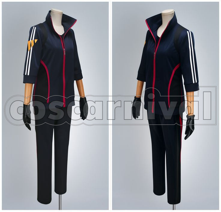 Internal Affairs Shokudaikiri Mitsutada Cosplay cosplay costume from Touken Ranbu, front view 2
