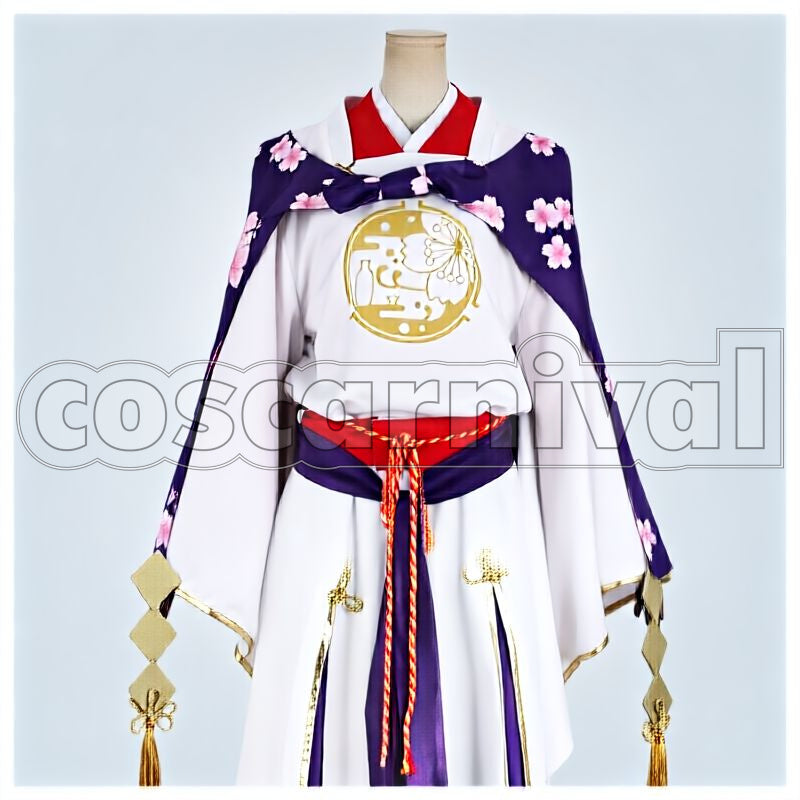 Jiroutachi Kiwame Cosplay cosplay costume from Touken Ranbu, front view