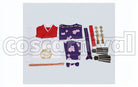 Jiroutachi Kiwame Cosplay cosplay costume from Touken Ranbu, set view