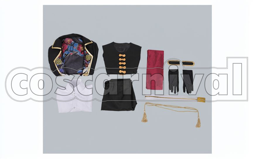 Kashuu Kiyomitsu Kiwame Cosplay cosplay costume from Touken Ranbu, set view