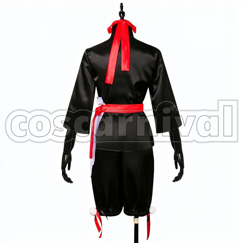 Chores cosplay costume from Touken Ranbu Kogarasumaru, back view