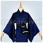 Light Version Atsushi Toushirou Yukata Cosplay cosplay costume from Touken Ranbu, front view 1