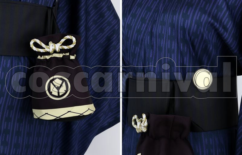 Light Version Atsushi Toushirou Yukata Cosplay cosplay costume from Touken Ranbu, detail-2