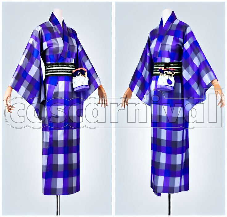 Light Version Gotou Toushirou Yukata Cosplay cosplay costume from Touken Ranbu, detail-2