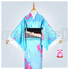 Light Version Midare Toushirou Yukata Cosplay cosplay costume from Touken Ranbu, front view