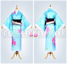 Light Version Midare Toushirou Yukata Cosplay cosplay costume from Touken Ranbu, detail-1