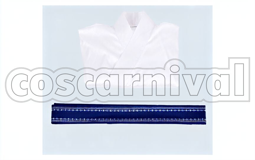 Light Version Tsurumaru Kuninaga Yukata Cosplay cosplay costume from Touken Ranbu, set view