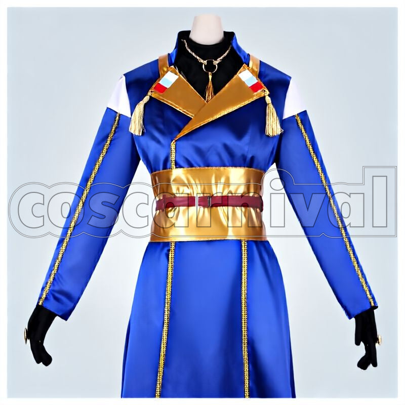 Atsukashiyama Ibun 2018 Paris Mikazuki Munechika Part 2 Live Outfit Cosplay cosplay costume from Touken Ranbu Musical, paris 2 live outfit 22270 front view 1
