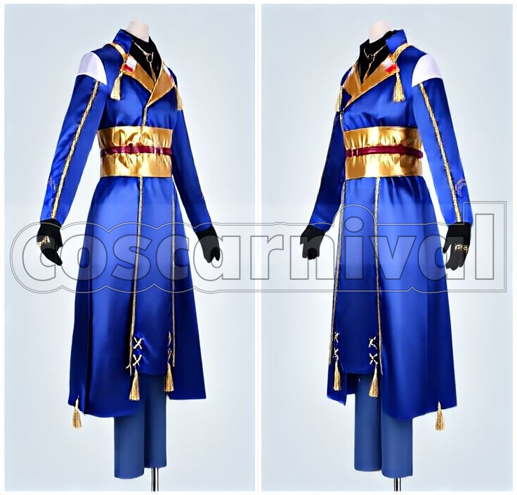 Atsukashiyama Ibun 2018 Paris Mikazuki Munechika Part 2 Live Outfit Cosplay cosplay costume from Touken Ranbu Musical, paris 2 live outfit 22272 front view 2