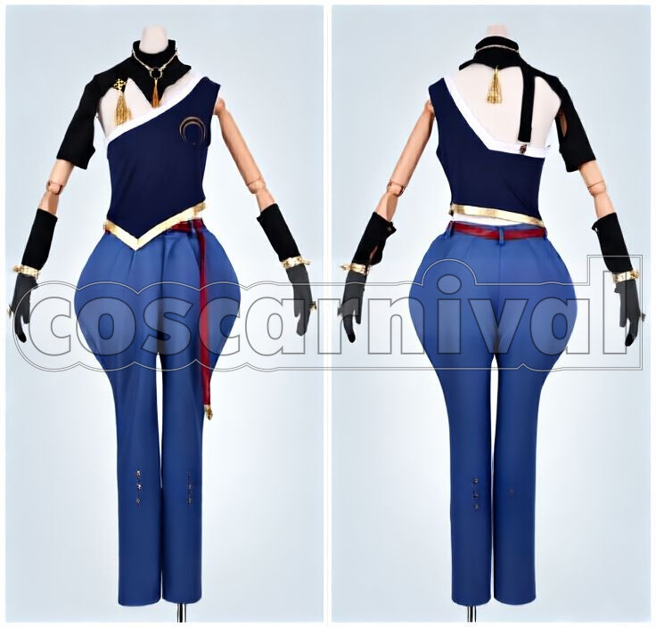 Atsukashiyama Ibun 2018 Paris Mikazuki Munechika Part 2 Live Outfit Cosplay cosplay costume from Touken Ranbu Musical, paris 2 live outfit 22274 detail view 3
