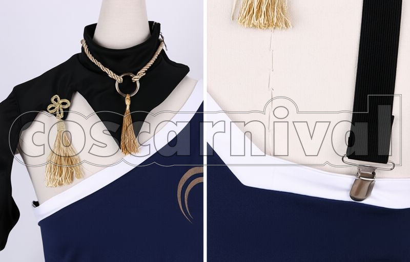 Atsukashiyama Ibun 2018 Paris Mikazuki Munechika Part 2 Live Outfit Cosplay cosplay costume from Touken Ranbu Musical, paris 2 live outfit 22277 detail view 6