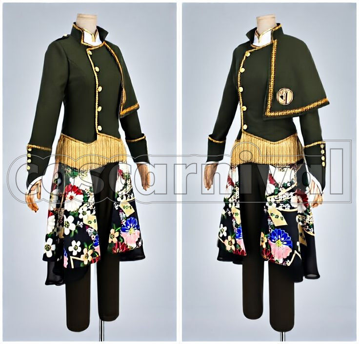 Atsukashiyama Ibun Ishikirimaru Part 2 Live Outfit Cosplay cosplay costume from Touken Ranbu Musical, front view 5