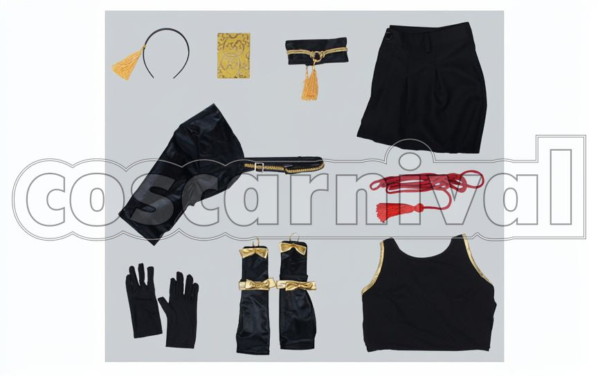 Atsukashiyama Ibun Mikazuki Munechika Part 2 Live Outfit Cosplay cosplay costume from Touken Ranbu Musical, live outfit 23329 set view