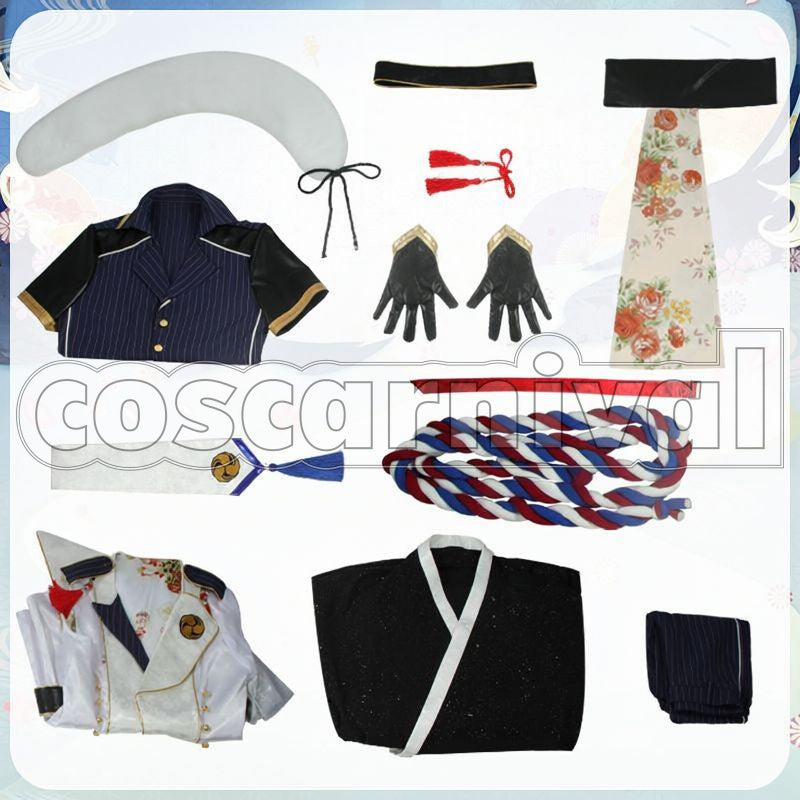 Bakumatsu Tenrouden Horikawa Kunihiro Part 2 Live Outfit Cosplay cosplay costume from Touken Ranbu Musical, live outfit 21295 set view