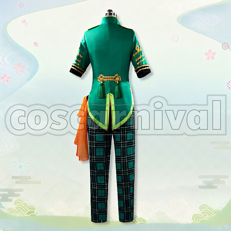 Gou On Stage Kotegiri Gou Live Outfit Cosplay cosplay costume from Touken Ranbu Musical, back view