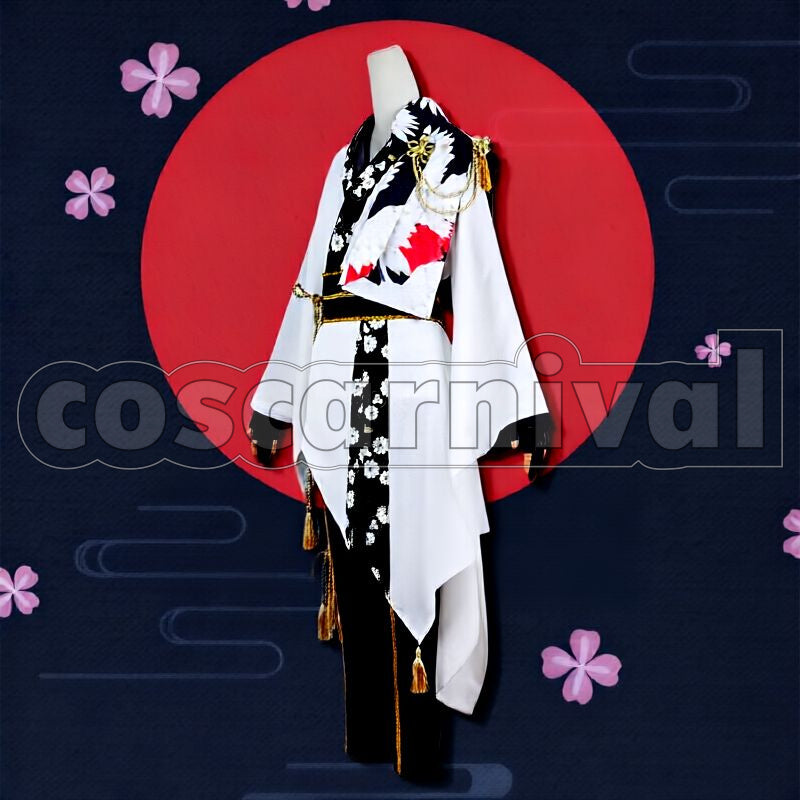 Kishou Hongi Tsurumaru Kuninaga Part 2 Live Outfit Cosplay cosplay costume from Touken Ranbu Musical, live outfit 22154 front view 4