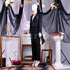 Kotobuki Celebration Formal Wear Mutsunokami Yoshiyuki Tailcoat Cosplay cosplay costume from Touken Ranbu Musical, front view 3