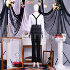 Kotobuki Celebration Formal Wear Mutsunokami Yoshiyuki Tailcoat Cosplay cosplay costume from Touken Ranbu Musical, back view 2