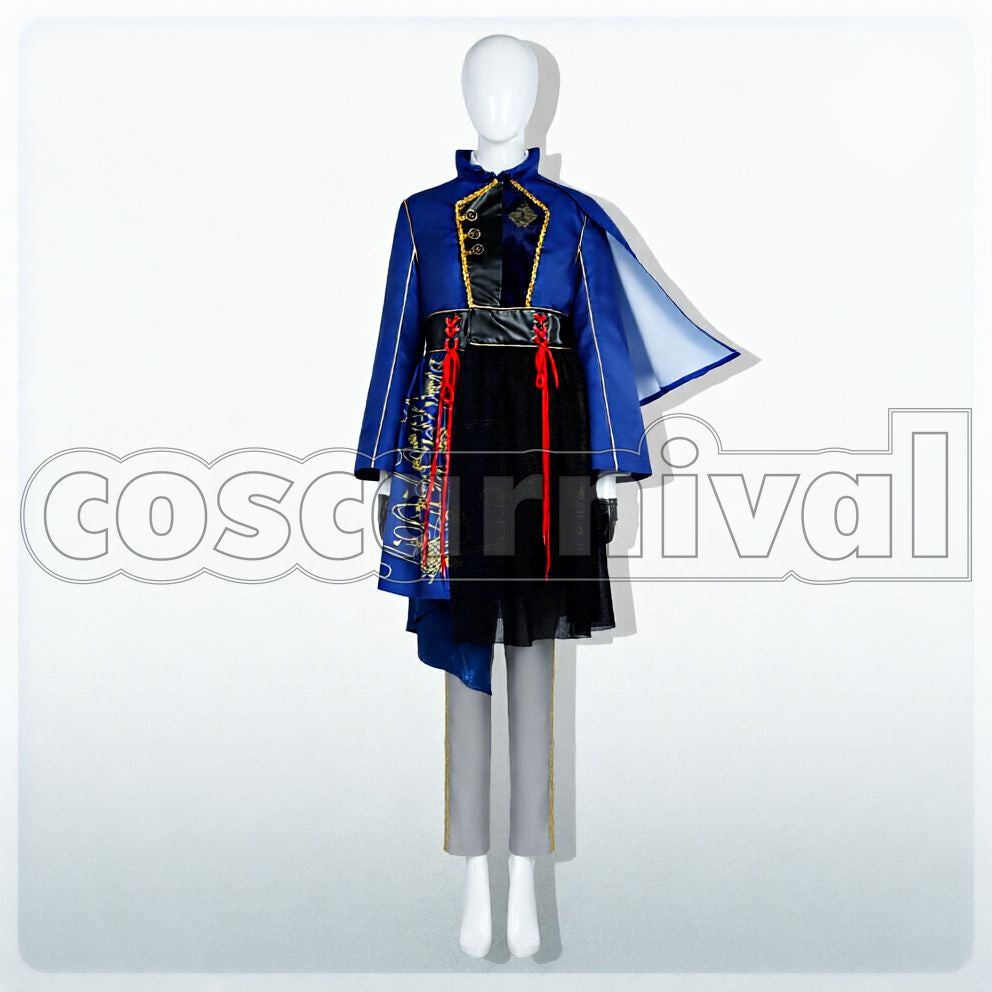 Mihotose no Komoriuta 2019 Rerun Nikkari Aoe Part 2 Live Outfit Cosplay cosplay costume from Touken Ranbu Musical, live outfit 22119 front view 2
