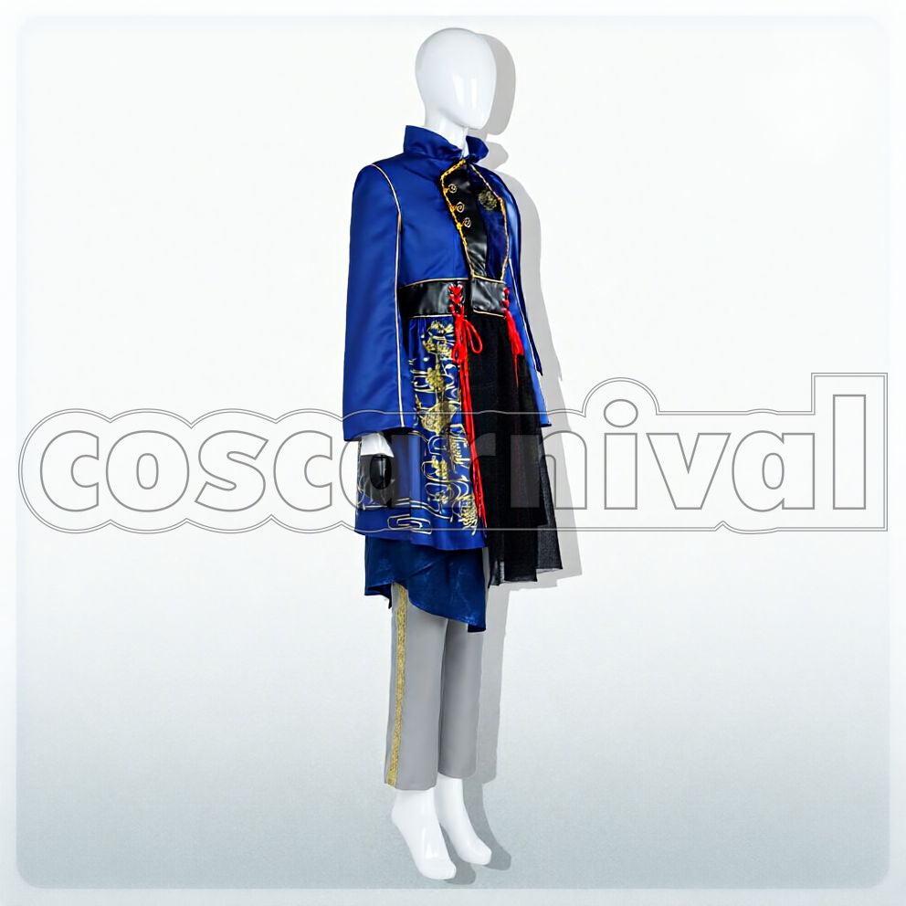 Mihotose no Komoriuta 2019 Rerun Nikkari Aoe Part 2 Live Outfit Cosplay cosplay costume from Touken Ranbu Musical, live outfit 22120 side view