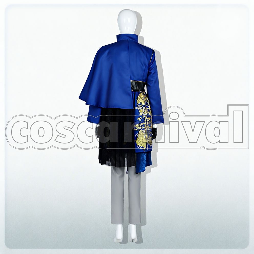 Mihotose no Komoriuta 2019 Rerun Nikkari Aoe Part 2 Live Outfit Cosplay cosplay costume from Touken Ranbu Musical, live outfit 22122 back view 1