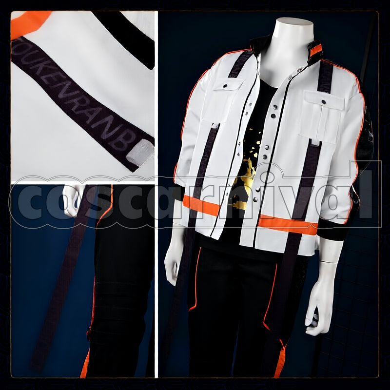 Ranbuyagaimatsuri Nagasone Kotetsu Cosplay cosplay costume from Touken Ranbu Musical, front view 6