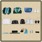 Shizuka no Umi no Paraiso Matsui Gou Part 2 Live Outfit Cosplay cosplay costume from Touken Ranbu Musical, live outfit 21530 set view
