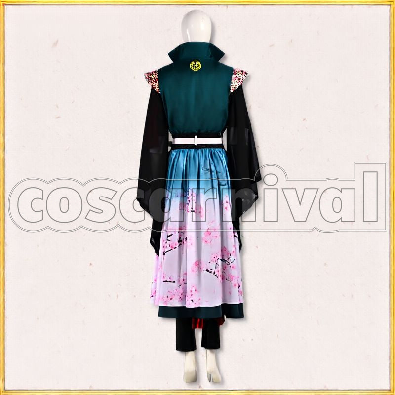 Shizuka no Umi no Paraiso Buzen Gou Cosplay cosplay costume from Touken Ranbu Musical, back view 1