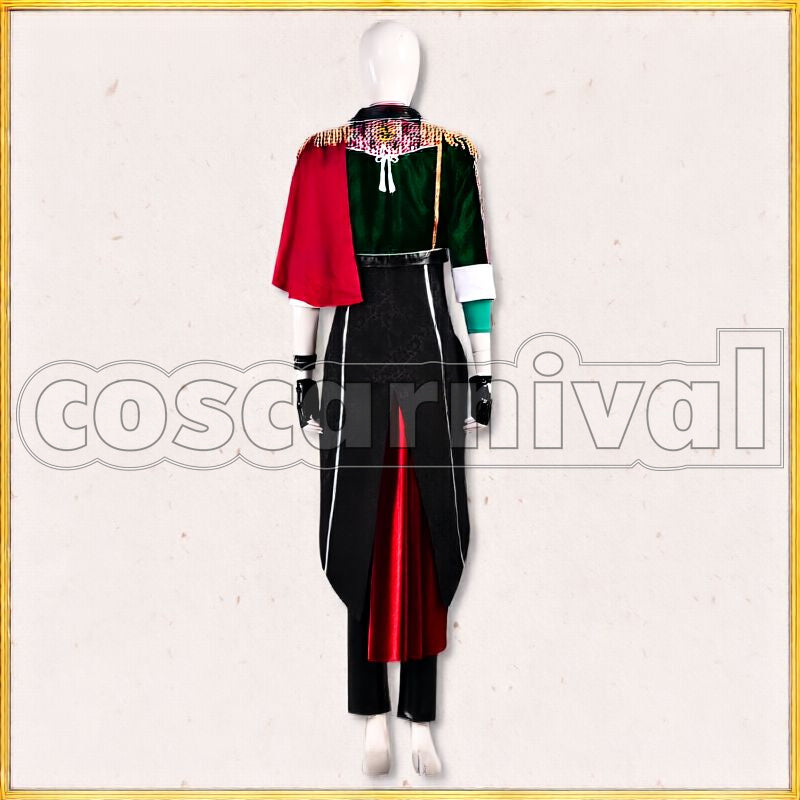 Shizuka no Umi no Paraiso Buzen Gou Cosplay cosplay costume from Touken Ranbu Musical, back view 2