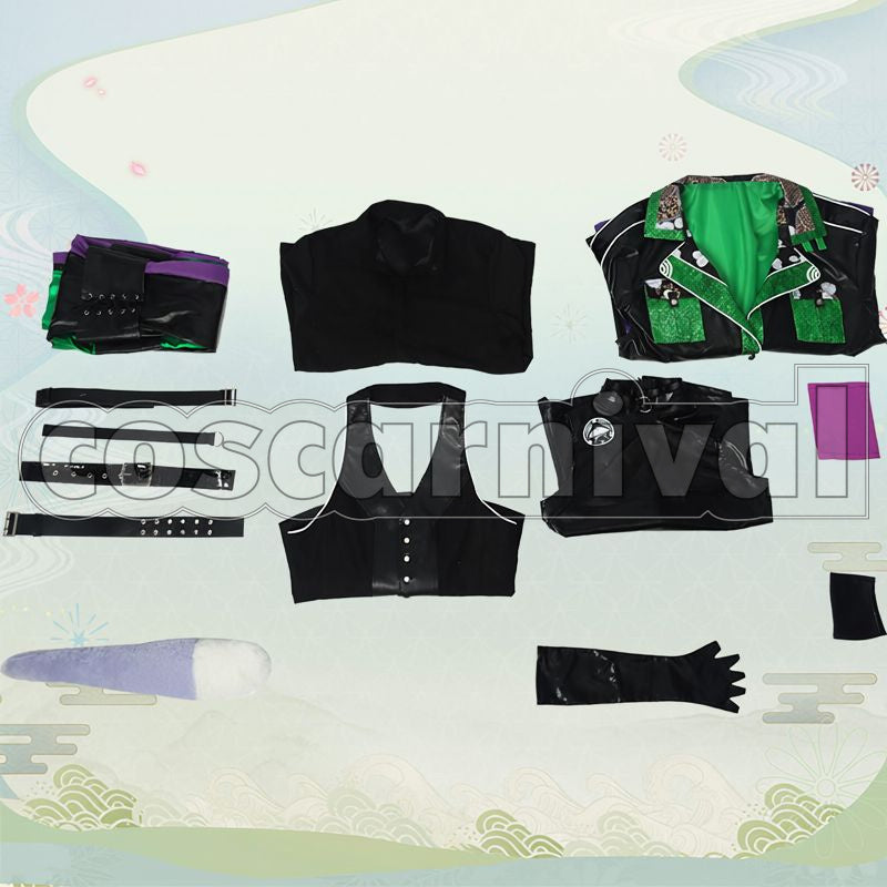 Tokyo Kokoro Oboe Samidare Gou Live Outfit Cosplay cosplay costume from Touken Ranbu Musical, set view