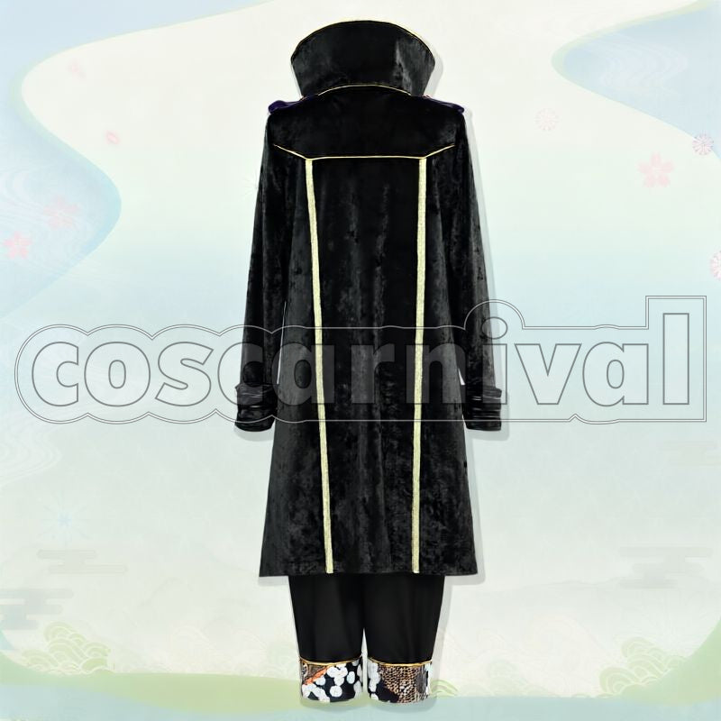 Tokyo Kokoro Oboe Suishinshi Masahide Live Outfit Cosplay cosplay costume from Touken Ranbu Musical, back view
