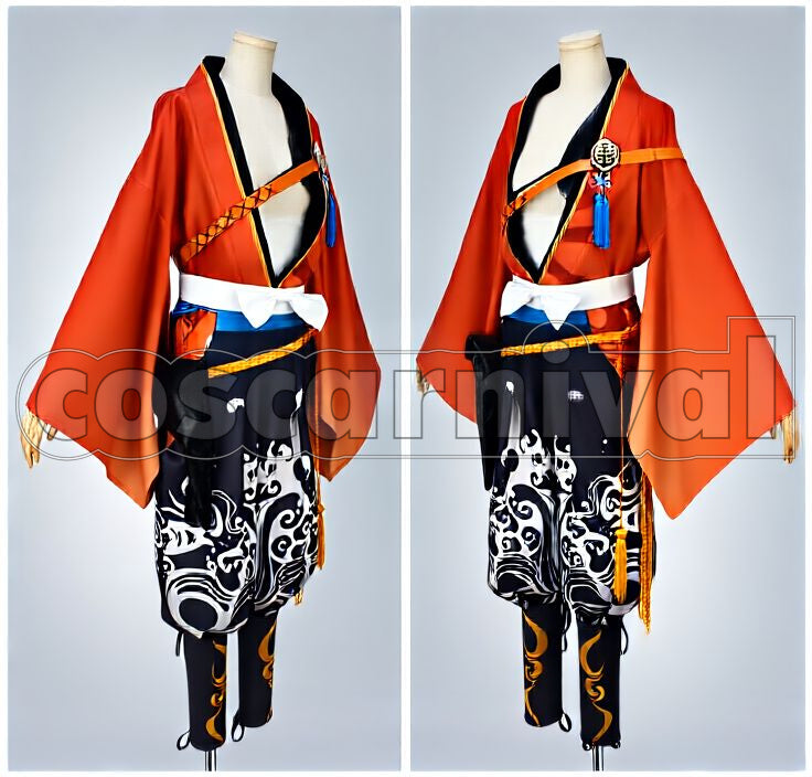 Mutsunokami Yoshiyuki Cosplay cosplay costume from Touken Ranbu, front view