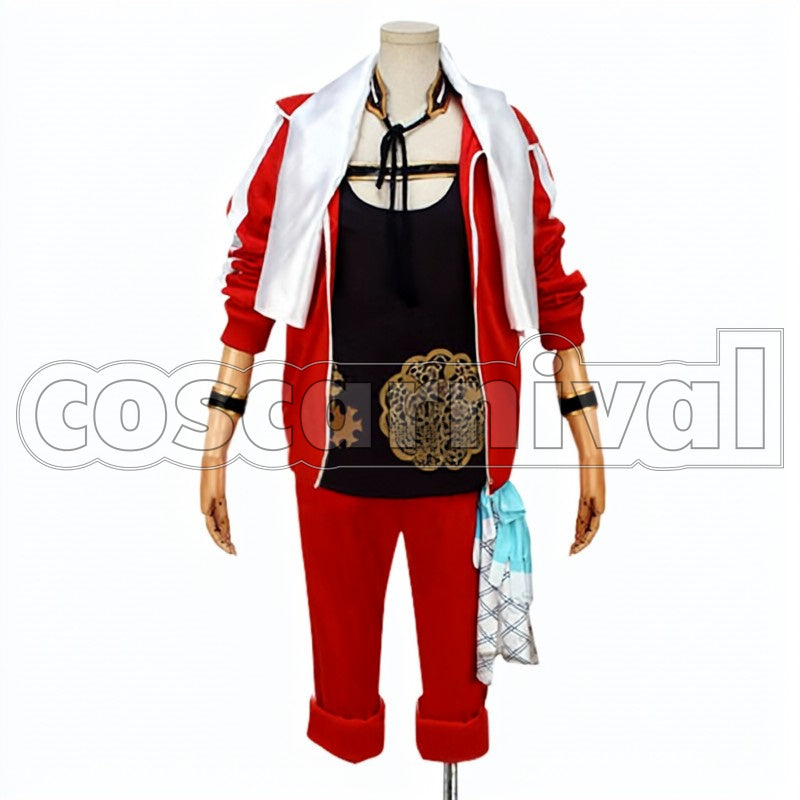 Nagasone Kotetsu Chores Style cosplay costume from Touken Ranbu, front view