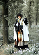 Nagasone Kotetsu Kiwame Cosplay cosplay costume from Touken Ranbu, front view 2