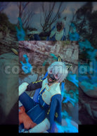 Nakigitsune Kiwame Cosplay cosplay costume from Touken Ranbu, front view 2