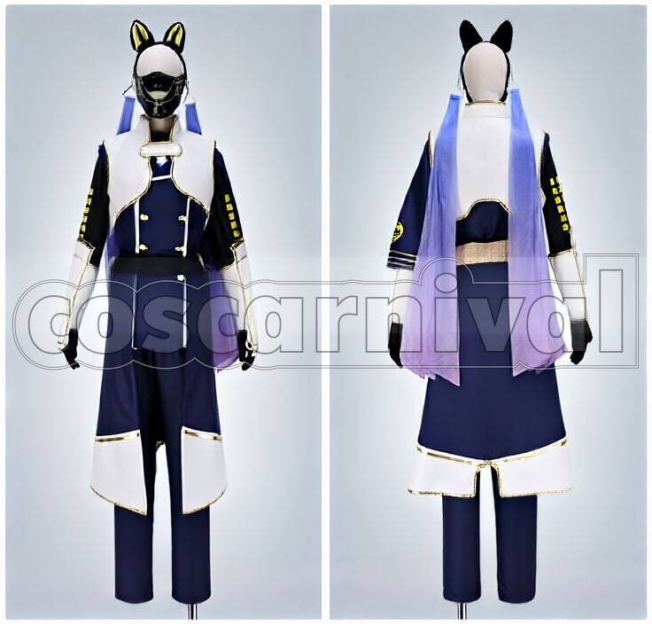 Nakigitsune Kiwame Cosplay cosplay costume from Touken Ranbu, detail-3