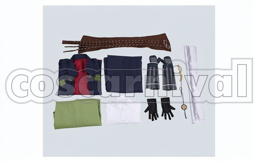 Nankaitarou Chouson Cosplay cosplay costume from Touken Ranbu, set view