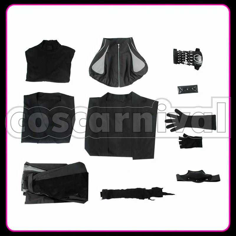 New Touken Danshi Uchigatana Magoroku Kanemoto Cosplay cosplay costume from Touken Ranbu, set view