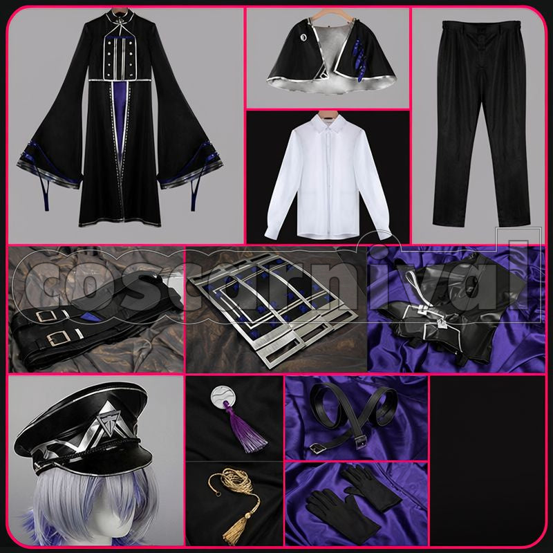 New Touken Danshi Uchigatana Taikei Naotane Cosplay cosplay costume from Touken Ranbu, set view