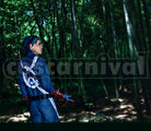 Nihongou Front Lines Cosplay cosplay costume from Touken Ranbu, back view 2